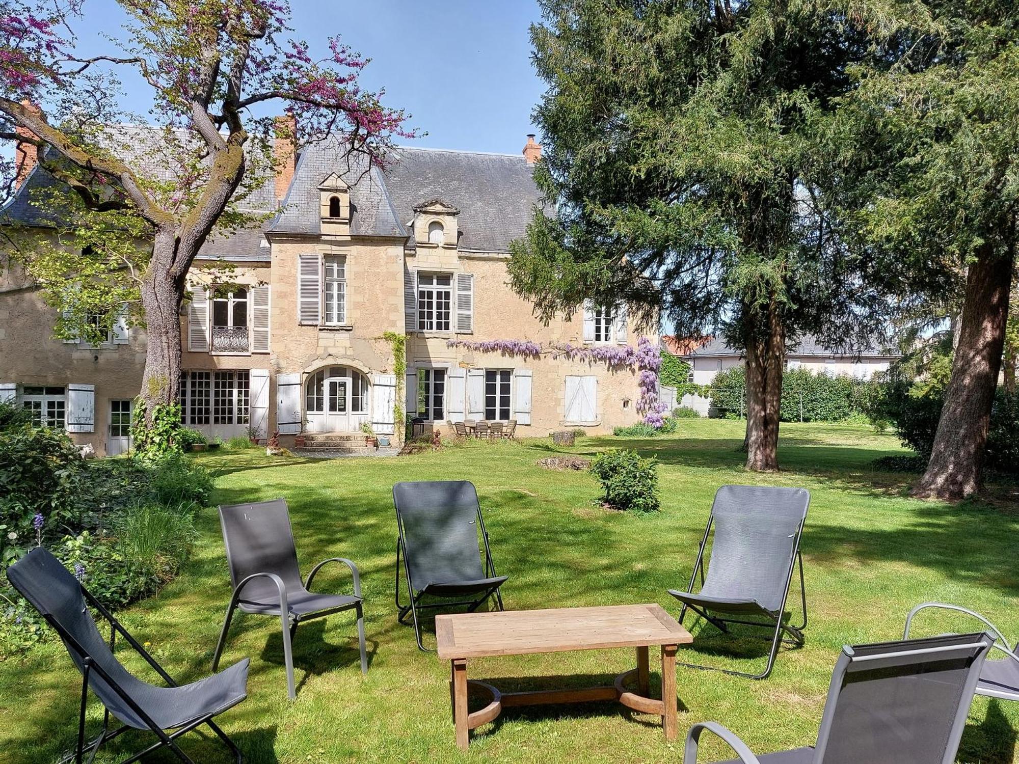 Manoir Du Bellay Panzió Montreuil-Bellay Kültér fotó
